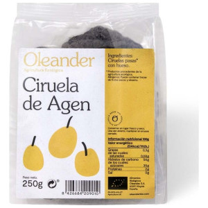 Ciruela De Agen Con Hueso 250Gr. Bio
