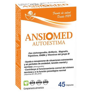 Biosérum Ansiomed Autoestima Suplemento Alimenticio 45 Cápsulas.