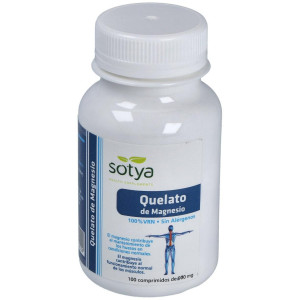 Sotya Quelato De Magnesio 900Mg 100Comp