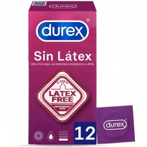 Durex Sin Latex - Preservativos (12 Unidades)