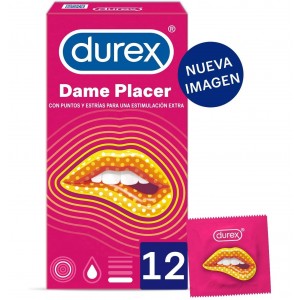 Durex Dame Placer - Preservativos (12 Unidades)