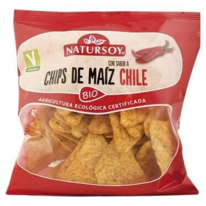 Natursoy Chips De Maíz Y Chili 75G