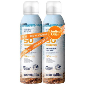 Invisible Y Light Spray Corporal Spf50+ Pack 2 X 200 Ml