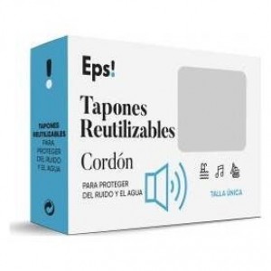 Deiterseps! Tapón Reutilizable Cordón 2Ud
