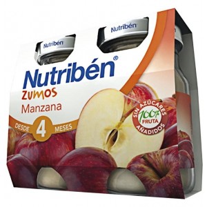 Nutriben Zumo Manzana Bipack. - Alter