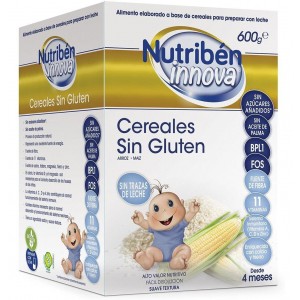 Nutriben Innova Cereales Sin Gluten, 600 G. - Alter