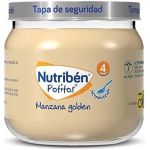 Nutriben Potito Inicio A La Fruta - Manzana Golden. - Alter