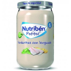 Nutriben Verduras Con Lenguado. - Alter
