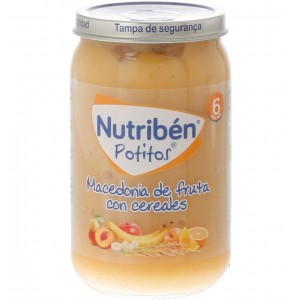 Nutriben Macedonia De Fruta Con Cereales. - Alter