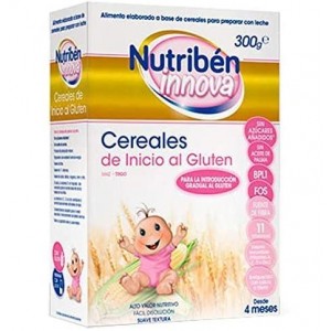 Nutriben Innova Cereales De Inicio Al Gluten, 300 G. - Alter