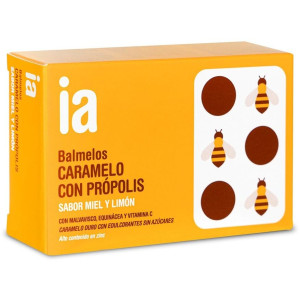 Interapothek Balmelos Caramelo Con Própolis Sabor Miel Y Limón 18Caps