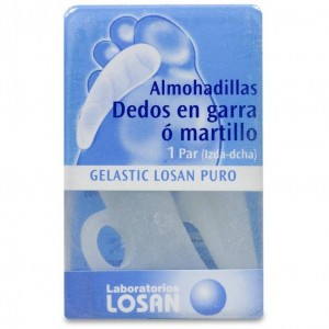 Gelastic Losan Almohadilla Dedos En Garra Apoyo Digital Talla Mediana 1 Par