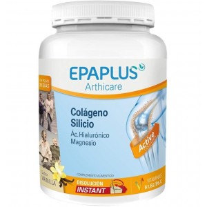 Epaplus Colageno + Silicio + Hialuronico - + Magnesio Polvo (1 Envase 326,86 G Sabor Vainilla)