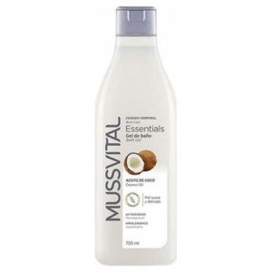 Mussvital Essentials Botanics Coconut Bath Gel 750Ml