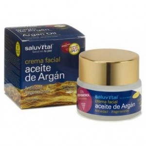 Saluvital Crema Facial Aceite Argan 50Ml