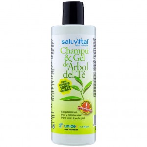 Saluvital Champú & Gel De Árbol Del Té 300Ml