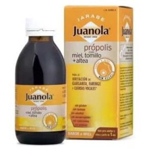 Juanola Propolis Miel Tomillo Altea Jarabe 150Ml.