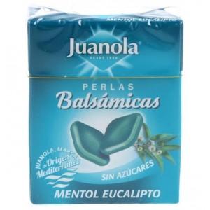 Juanola Perlas Mentol Eucalipto (1 Envase 25 G)