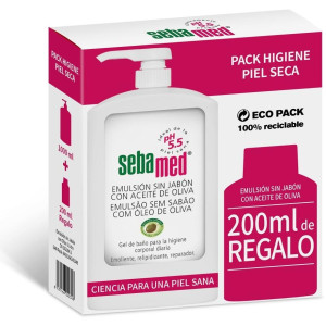 Emulsión Sin Jabón Gel De Baño Con Aceite De Oliva Lote 2 Pz