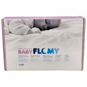Leti Baby Flomy Funda Antiácaros, 140 X 70 X 15 Cm