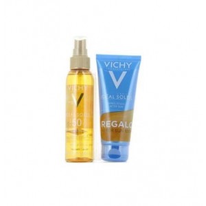 Ideal Soleil Spf 50 Aceite Seco Rostro Y Cuerpo (1 Envase 125 Ml)