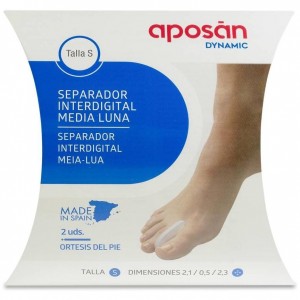 Aposán Dynamic Separador Media Luna Talla S, 1 Unidad