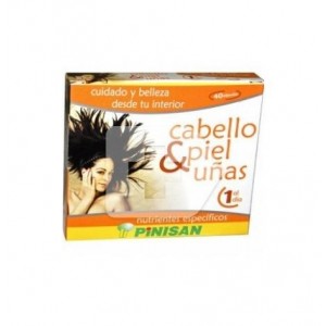 Cabello Piel Y Uñas 40Cap