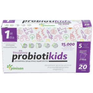 Pinisan Probiotikids Sabor Fresa 20Uds