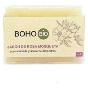 Boho Jabon Rosa Mosqueta Camomila Almendras Bio 100G