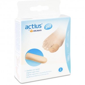 Actius Dedil Tejido Recubierto Gel Acp914 Talla M, 1 Unidad