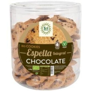 Sol Natural Galleta Espelta Integral Chocolate Bio 1_36Kg