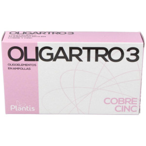 Artesania Agricola Oligartro 3 Cu Zn 20 Ampollas