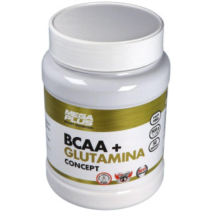 Mega Plus Bcaa+Glutamina Concept Piña 500G