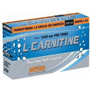 Mega Plus L Carnitina Recovery 1500Mg 20X10Ml