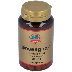 Obire Ginseng Rojo 500Mg 90Caps