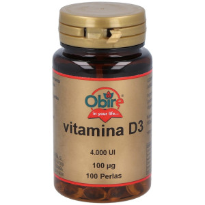 Obire Vitamina D3 4000Ui 100Caps