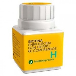 Botanicapharma Biotina + Hierro 0.4/35 Mg 60 Comp