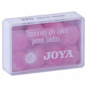 Joya Tapones Oido Joya Cera Con Algodón 18 Und