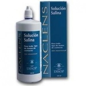 Naclens Solución Salina Para Lentes De Contacto 360Ml