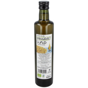 Mandole Aceite Linaza Dorado Bio 500Ml