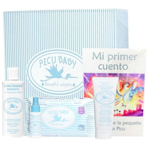 Infantil Caja Rayas Azul New Lote 5 Pz