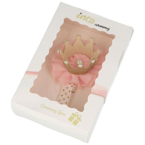 Inca Cinta Con Flor De Tela Y Corona 1Ud