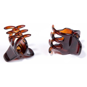 Pinza Pequeña Marrón 2 U