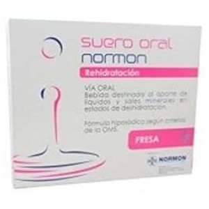Suero Oral Normon Pack (2 Bricks 250 Ml Sabor Fresa)