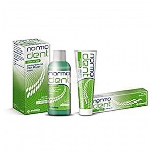 Normodent Anticaries Pack Colutorio / Pasta (1 Envase 500 Ml + 1 Envase 125 Ml)