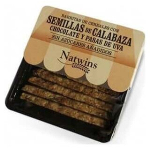 Natwins Barritas De Semillas De Calabaza Y Chocolate 80G
