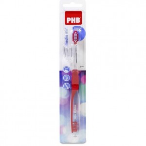 Phb Cepillo Dental Plus Mini Medio, 1 Unidad