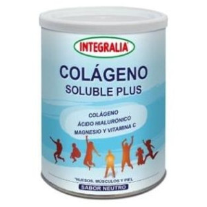Integralia Colágeno Soluble Plus Hialurónico Magnesio Sabor Neutro 360G