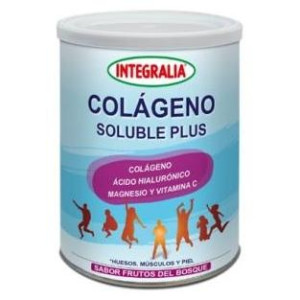 Integralia Colágeno Soluble Plus Hialurónico Magnesio Sabor Frutas Del Bosque 360G