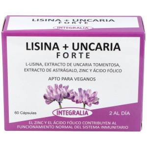Integralia Lisina + Uncaria Forte 60Caps